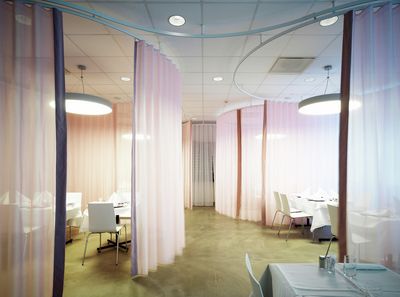 Карнизные системы , Room shot "Restaurant Tumba Gymnasium", Tumba, Sweden