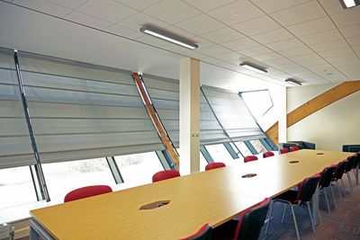 Skylight-Systeme, SG 2195, Multiscreen 1-10%, Room shot "Durham Gateway", Durham, United Kingdom