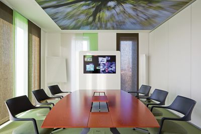 Панельные шторы, SG 2700, Colorama 2, Room shot "Disy Information Systems GmbH", Karlsruhe, Germany